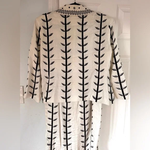 Cream and White Spaghetti Strap Sundress for Wedding Guest - Picture 4 of 13